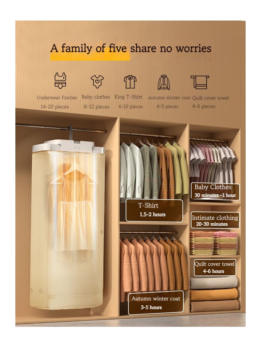 Wall-Mounted Clothes Dryer