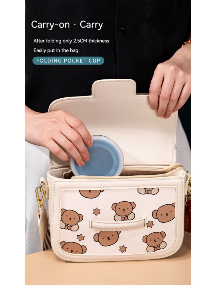 Travel Folding Cup, Telescopic Portable Cup 