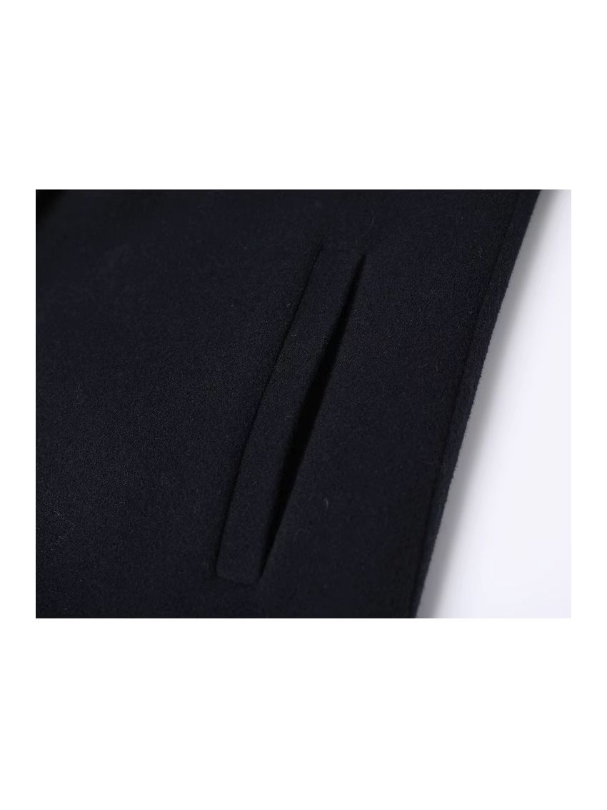 Woolen Coat Medium Length Coat