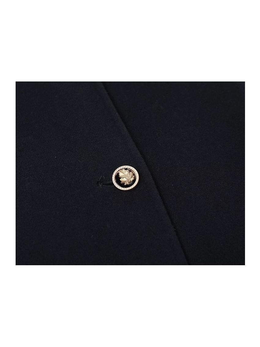 Woolen Coat Medium Length Coat