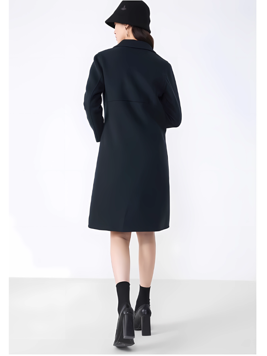 Woolen Coat Medium Length Coat