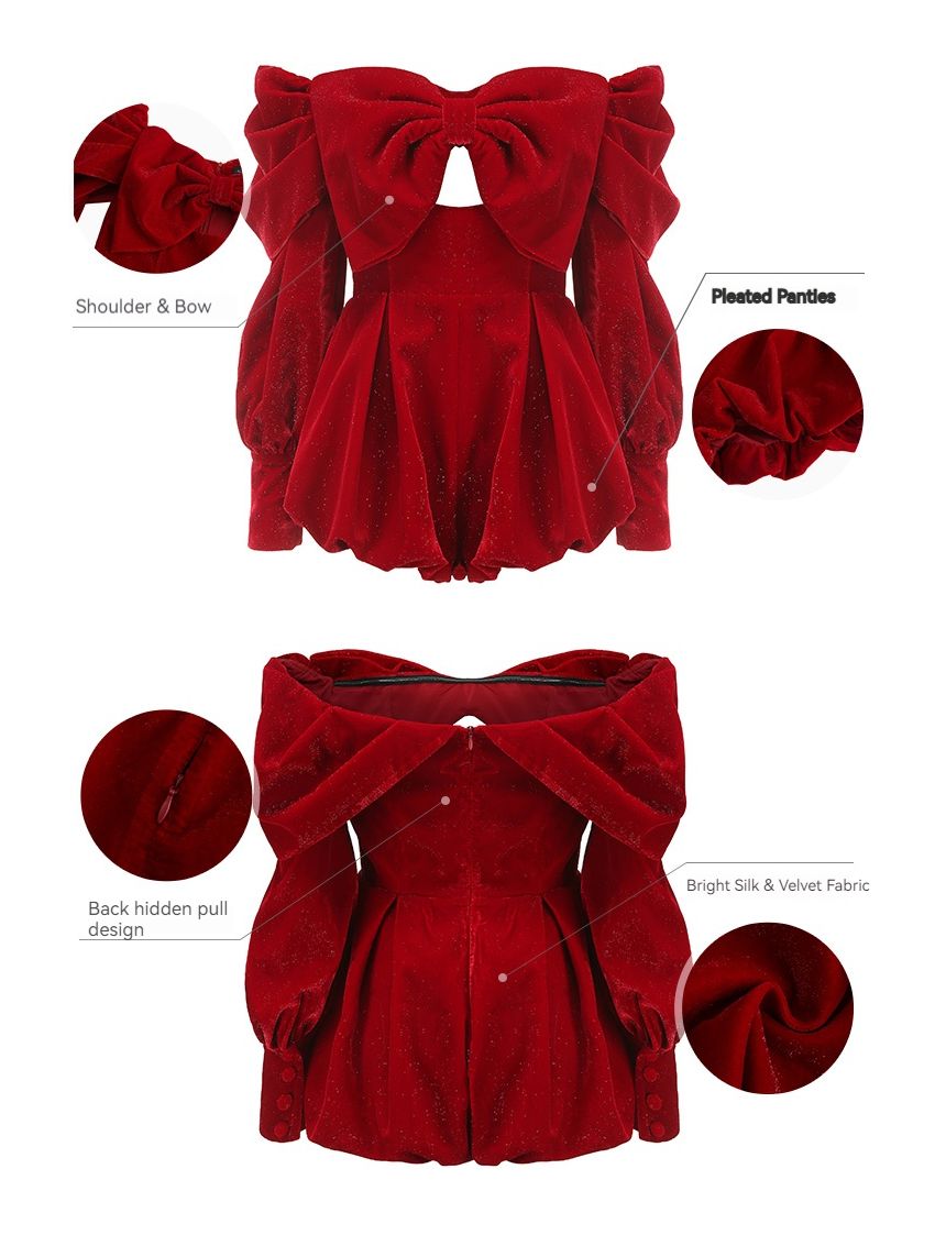 Knotted One-piece Shorts